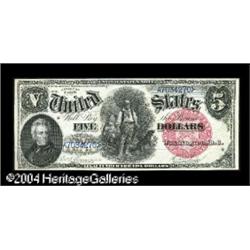 Fr. 74 $5 1880 Legal Tender Superb Gem New. Owing to th Fr. 74 $5 1880 Legal Tender Superb Gem New.