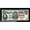 Image 1 : Fr. 76 $5 1880 Legal Tender Note Fine-Very Fine. A nice Fr. 76 $5 1880 Legal Tender Gem New.