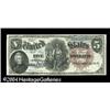 Image 1 : Fr. 77 $5 1880 Legal Tender Choice About New. A single Fr. 77 $5 1880 Legal Tender Choice About New.