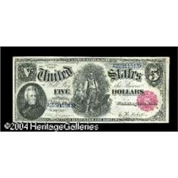 Fr. 79 $5 1880 Legal Tender Note Gem New. This spectacu Fr. 79 $5 1880 Legal Tender Superb Gem New.