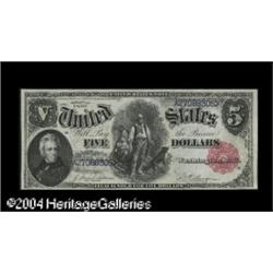 Fr. 80 $5 1880 Legal Tender Note Gem New. If the botto Fr. 80 $5 1880 Legal Tender Note Gem New.