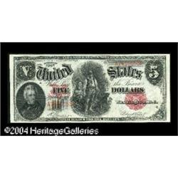 Fr. 83 $5 1907 Legal Tender Gem New. Huge margins, deep Fr. 83 $5 1907 Legal Tender Gem New.