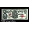 Image 1 : Fr. 86 $5 1907 Legal Tender Choice Extremely Fine. Fr. 86 $5 1907 Legal Tender Choice Extremely Fine