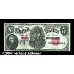 Fr. 87 $5 1907 Legal Tender Gem New. An outstanding exa Fr. 87 $5 1907 Legal Tender Gem New.