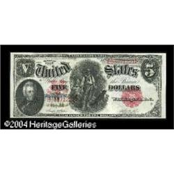 Fr. 88 $5 1907 Legal Tender Superb Gem New. A simply fl Fr. 88 $5 1907 Legal Tender Superb Gem New.