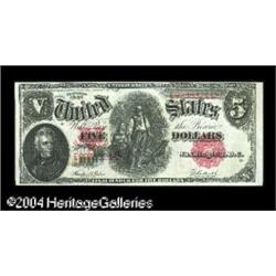 Fr. 88 $5 1907 Legal Tender Note Very Choice New. A bit Fr. 88 $5 1907 Legal Tender Very Choice New.