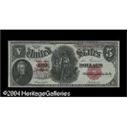 Fr. 88 $5 1907 Legal Tender Extremely Fine. A hair Fr. 88 $5 1907 Legal Tender Extremely Fine.