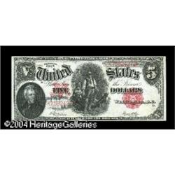 Fr. 91 $5 1907 Legal Tender Choice New. A bright Pionee Fr. 91 $5 1907 Legal Tender Choice New.