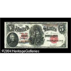 Fr. 91 $5 1907 Legal Tender Extremely Fine. A solid XF Fr. 91 $5 1907 Legal Tender Extremely Fine.