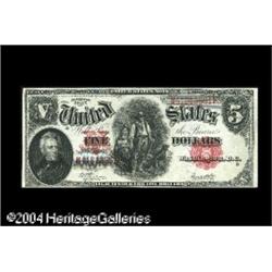 Fr. 92 $5 1907 Legal Tender About New. Fewer than a Fr. 92 $5 1907 Legal Tender About New.