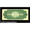 Image 2 : 1862 $10 Legal Tender Note, Fr-93, Good. The note is ve Fr. 93 $10 1862 Legal Tender Extremely Fine.