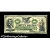 Image 1 : Fr. 94 $10 1862 Legal Tender Fine. Only about two dozen Fr. 94 $10 1862 Legal Tender Fine.