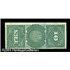 Image 2 : Fr. 96 $10 1869 Legal Tender Gem New. But for the back Fr. 96 $10 1869 Legal Tender Gem New.