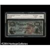 Image 1 : Fr. 96 $10 1869 Legal Tender CGC Superb Gem 66. This lo Fr. 96 $10 1869 Legal Tender CGC Superb Gem 