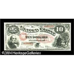 Fr. 99 $10 1878 Legal Tender Extremely Fine. The margin Fr. 99 $10 1878 Legal Tender Extremely Fine.