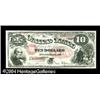 Image 1 : Fr. 99 $10 1878 Legal Tender Extremely Fine. The margin Fr. 99 $10 1878 Legal Tender Extremely Fine.