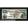 Image 1 : Fr. 102 $10 1880 Legal Tender Very Choice New. Supe Fr. 102 $10 1880 Legal Tender Very Choice New.