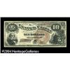 Image 1 : Fr. 102 $10 1880 Legal Tender Note N/A. A nicely margin Fr. 102 $10 1880 Legal Tender Very Fine-Extr