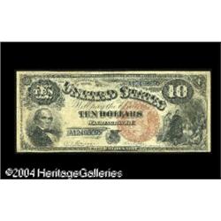 Fr. 104 $10 1880 Legal Tender Note Fine.In 39 sales we' Fr. 104 $10 1880 Legal Tender Fine.