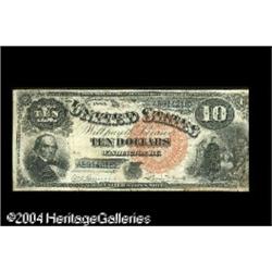 Fr. 106 $10 1880 Legal Tender Fine. A few very mino Fr. 106 $10 1880 Legal Tender Fine.