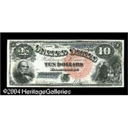 Fr. 107 $10 Legal Tender Superb Gem New. This Large Ora Fr. 107 $10 Legal Tender Superb Gem New.