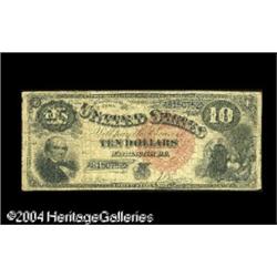 Fr. 107 $10 1880 Legal Tender Note Very Good.This is on Fr. 107 $10 1880 Legal Tender Very Good.