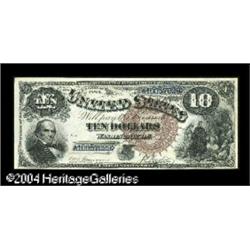 Fr. 108 $10 1880 Legal Tender Very Choice New. This Lar Fr. 108 $10 1880 Legal Tender Very Choice Ne