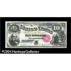 Fr. 110 $10 1880 Legal Tender Superb Gem New. The first Fr. 110 $10 1880 Legal Tender Superb Gem New