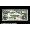 Image 1 : Fr. 112 $10 1880 Legal Tender Choice Extremely Fine. A Fr. 112 $10 1880 Legal Tender Choice Extremel