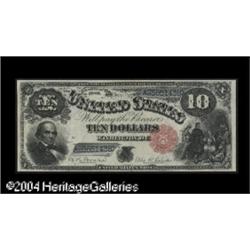Fr. 112 $10 1880 Legal Tender Extremely Fine. A ver Fr. 112 $10 1880 Legal Tender Extremely Fine.