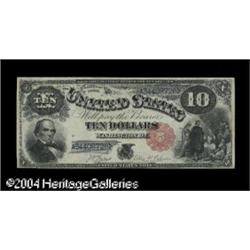 Fr. 113 $10 1880 Legal Tender Extremely Fine. The n Fr. 113 $10 1880 Legal Tender Extremely Fine.