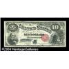Image 1 : Fr. 113 $10 1880 Legal Tender Very Fine. A perfect Fr. 113 $10 1880 Legal Tender Very Fine.