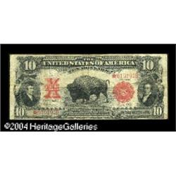 Fr. 122 $10 1901 Legal Tender Star Note Fine. A tot Fr. 122 $10 1901 Legal Tender Star Note Fine.