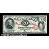 Image 1 : Fr. 128 $20 1875 Legal Tender Extremely Fine. This Fr. 128 $20 1875 Legal Tender Extremely Fine.