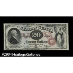 Fr. 129 $20 1878 Legal Tender Choice New. Three hug Fr. 129 $20 1878 Legal Tender Choice New.
