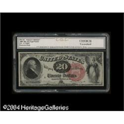 Fr. 135 $20 1880 Legal Tender CGC Choice Uncirculated Fr. 135 $20 1880 Legal Tender CGC Choice Uncir