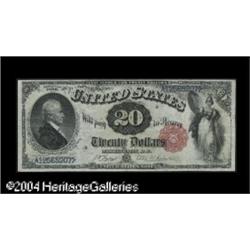 Fr. 143 $20 1880 Legal Tender Very Fine. Fr. 143 is a m Fr. 143 $20 1880 Legal Tender Very Fine.