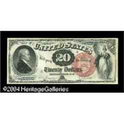 Fr. 144 $20 1880 Legal Tender Extremely Fine. This Twen Fr. 134 $20 1880 Legal Tender Extremely Fine