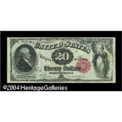 Fr. 145 $20 1880 Legal Tender Very Fine. A totally unmo Fr. 145 $20 1880 Legal Tender Very Fine.