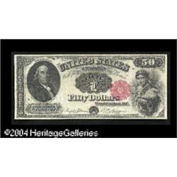 Fr. 162 $50 1880 Legal Tender Fine. Fr. 162 is a very r Fr. 162 $50 1880 Legal Tender Fine.