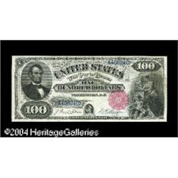 Fr. 179 $100 1880 Legal Tender Extremely Fine. We s Fr. 179 $100 1880 Legal Tender Extremely Fine.
