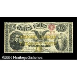 Fr. 190 $10 1863 Compound Interest Treasury Note Choice Fr. 190 $10 1863 Compound Interest Treasury 