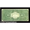 Image 2 : Fr. 190b $10 1864 Compound Interest Treasury Note Very Fr. 190b $10 1864 Compound Interest Treasury 
