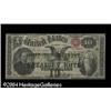 Image 1 : Fr. 190b $10 1864 Compound Interest Treasury Note Very Fr. 190b $10 1864 Compound Interest Treasury 