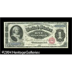 Fr. 215 $1 1886 Silver Certificate Gem New. The 'A' pos Fr. 215 $1 1886 Silver Certificate Gem New.