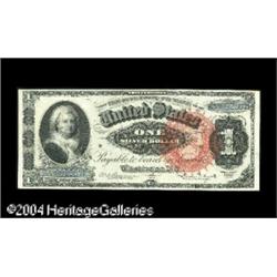 Fr. 217 $1 1886 Silver Certificate Extremely Fine. Fr. 217 $1 1886 Silver Certificate Extremely Fine