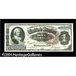 Fr. 219 $1 1886 Silver Certificate Choice Extremely F Fr. 219 $1 1886 Silver Certificate Choice Extr