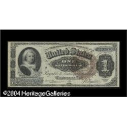 Fr. 219 $1 1886 Silver Certificate Very Fine. Unmoleste Fr. 219 $1 1886 Silver Certificate Very Fine