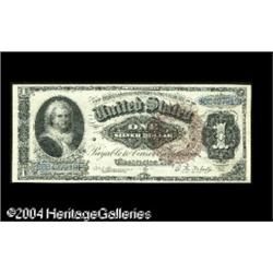 Fr. 220 $1 1886 Silver Certificate Choice Extremely F Fr. 220 $1 1886 Silver Certificate Choice Extr