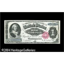 Fr. 221 $1 1886 Silver Certificate Choice Extremely F Fr. 221 $1 1886 Silver Certificate Choice Extr